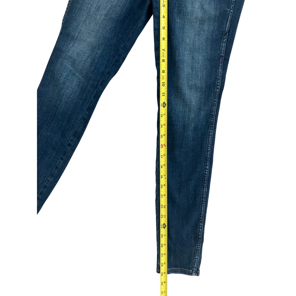 White House Black Market Everyday Soft Extra High Rise Skinny Jeans Blue Size 2 - Picture 4 of 6